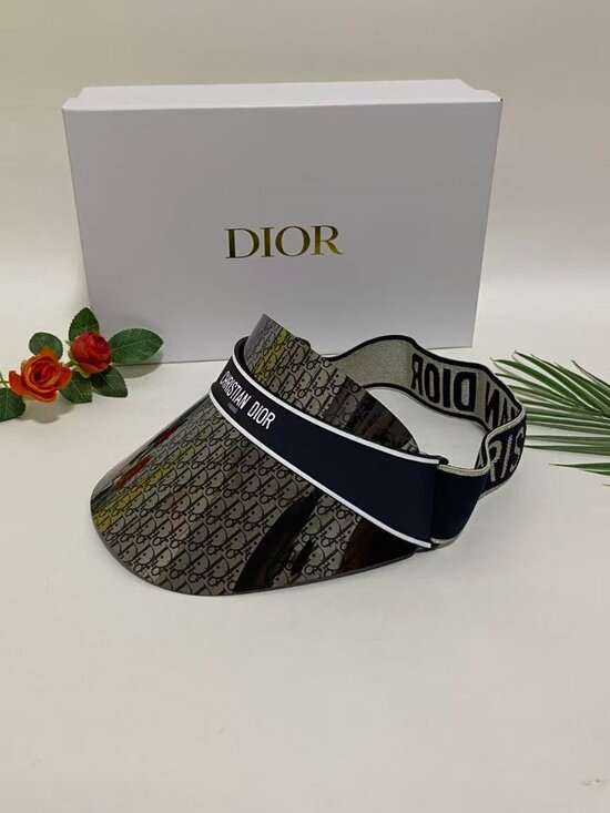 Dior Oblique Print Visor main image 4